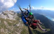 Rémi-lou en binome parapente